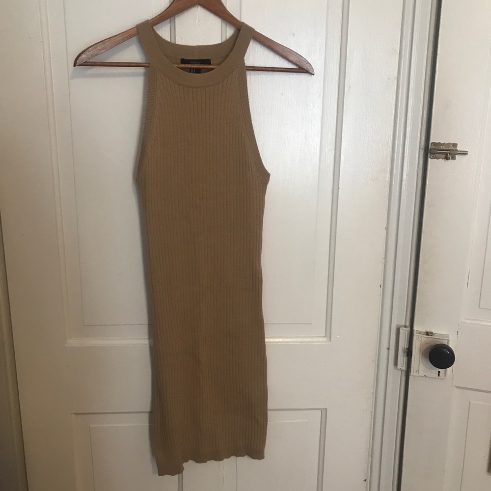 Knit body con dress